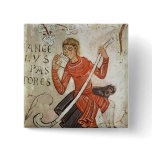 A shepherd playing a flageolet buttons