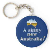 A Shiny New Australia Keychains