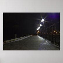 A Short Walk On A Long Pier fine art print