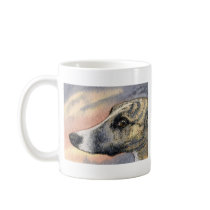 A Shy, Handsome Hound Coffee Mug