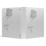a silent single rose greys vinyl binders