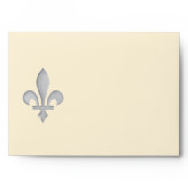 A Silver Fleur-de-lys Envelope