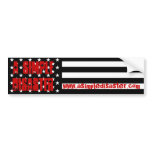 A Simple Disaster Bumper Sticker