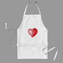 A simple heart aprons
