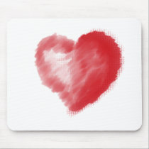 A simple heart mousepads
