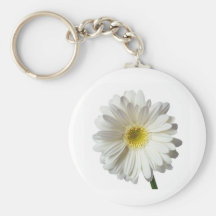 A Single Daisy for you and the Cancer Warrior Key Chains
