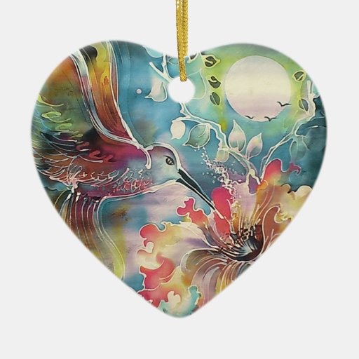 a single hummingbird christmas tree ornaments zazzle a single hummingbird christmas tree ornaments zazzle