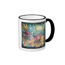 A Single Hummingbird Coffee Mugs