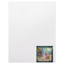 A Single Hummingbird Letterhead Design