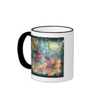 A Single Hummingbird Coffee Mugs
