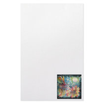 A Single Hummingbird Stationery Paper