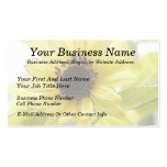A Single Lemon Yellow Sunflower Business Card