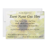 A Single Lemon Yellow Sunflower Invites