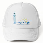 A Single Lighthouse Trucker Hats