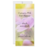 A Single Purple Rock Cress Flower Rack Cards