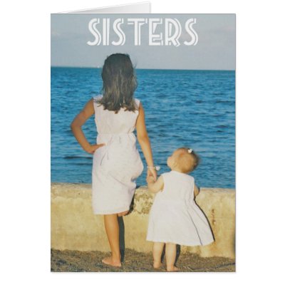 A sister is one of the nicest things you can have greeting cards by malibuitalian