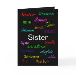 "A Sister's Birthday" Card - Customizable