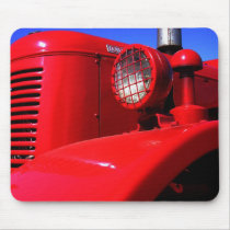 a sjohnthing big red tractor mouse mat