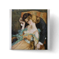 <A Skin You Love to Touch> by Mary Greene Blumensc Pinback Buttons