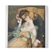 <A Skin You Love to Touch> by Mary Greene Blumensc Fridge Magnet