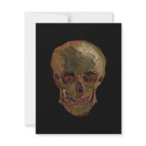 A Skull by Vincent van Gogh invitations by Ladiebug A Skull by Vincent van Gogh invitations