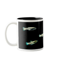 A Small School of Least Killifish mugs by S_Evelyn_Vincent A Small School of Least Killifish mugs