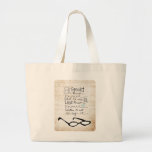 a smart person... canvas bags