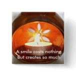 A smile costs nothing buttons