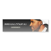 A smile from Brian O'Neal Banner bumper stickers