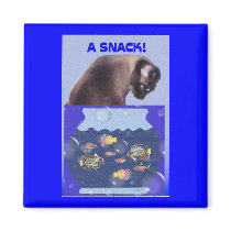 A SNACK magnets by KABSANNIE A SNACK magnets