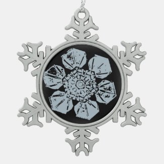 A Snowflake 9 Snowflake Ornament
