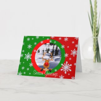 A Snowy Christmas Card