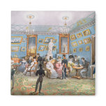 A Society Drawing Room, c.1830 Refrigerator Magnets