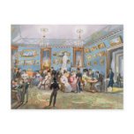 A Society Drawing Room, c.1830 Post Card