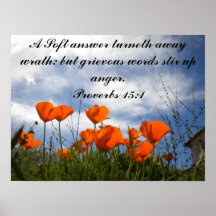 A Soft answer turneth away wrath... Posters
