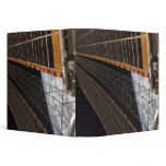 A solar array wing binders