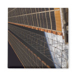 A solar array wing magnet