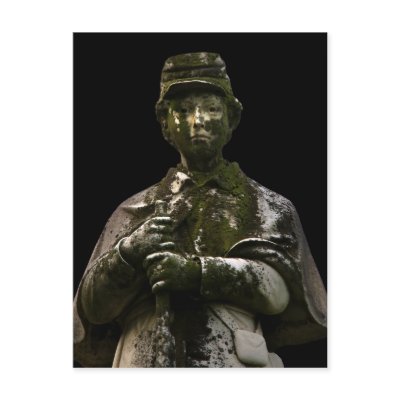 A Soldier from New York Postcard by CemDesigns