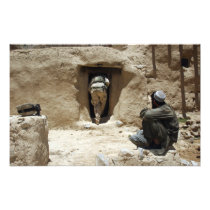 A soldier from the National Guard