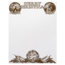 A Soldier's Christmas - Letterhead #2 by bontondesigns A Soldier's Christmas - Letterhead #2