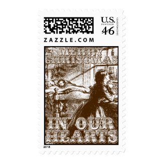A Soldier's Christmas - Postage #3 stamp