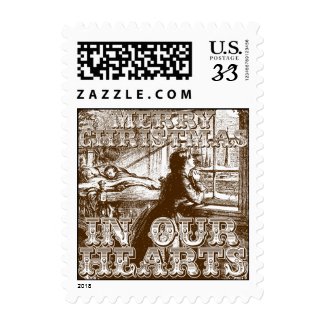 A Soldier's Christmas - Postage #4 stamp