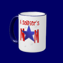 A Soldier's Mom Mugs mugs