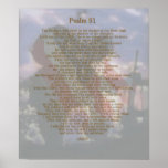 A Soldier's refuge Psalm 91 Print