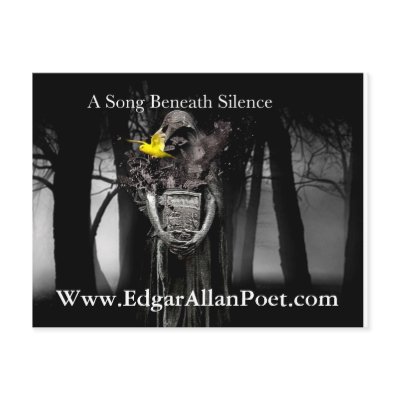 A Song Beneath Silence Post Card by edgarandlenores