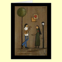 A Song For You Greeting Card cards