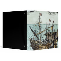 A Spanish Treasure Ship Vinyl Binders
