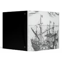 A Spanish Treasure Ship Binder