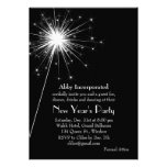 A Sparkler New Year's Eve Party Invitation