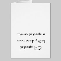 a special lefty deserves a special card cards